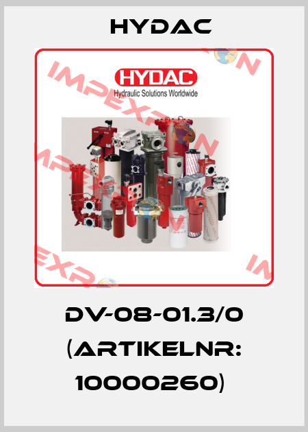 DV-08-01.3/0 (Artikelnr: 10000260)  Hydac