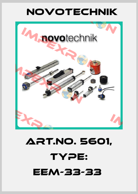 Art.No. 5601, Type: EEM-33-33  Novotechnik