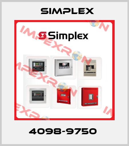 4098-9750  Simplex