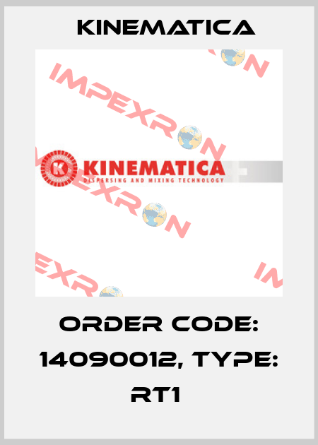 Order Code: 14090012, Type: RT1  Kinematica