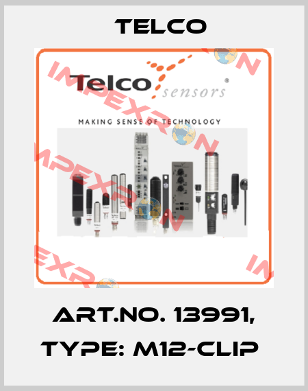 Art.No. 13991, Type: M12-Clip  Telco