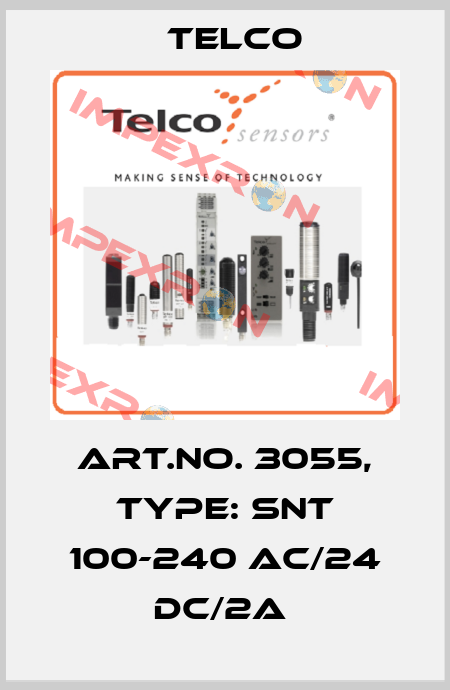 Art.No. 3055, Type: SNT 100-240 AC/24 DC/2A  Telco