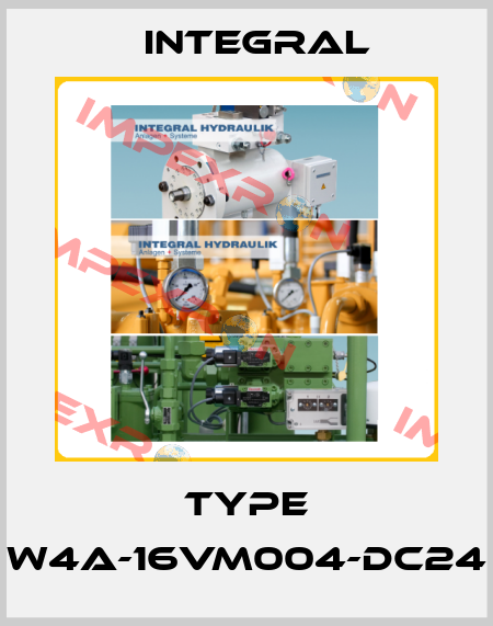 TYPE W4A-16VM004-DC24 Integral
