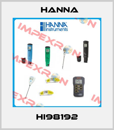 HI98192 Hanna