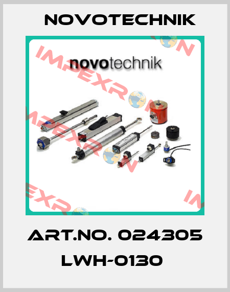 ART.NO. 024305 LWH-0130  Novotechnik