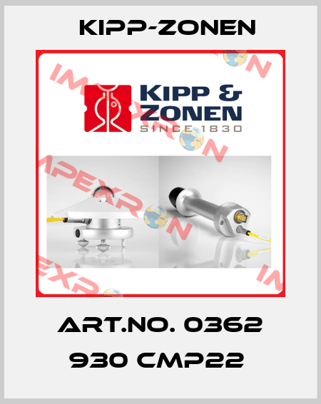 ART.NO. 0362 930 CMP22  Kipp-Zonen