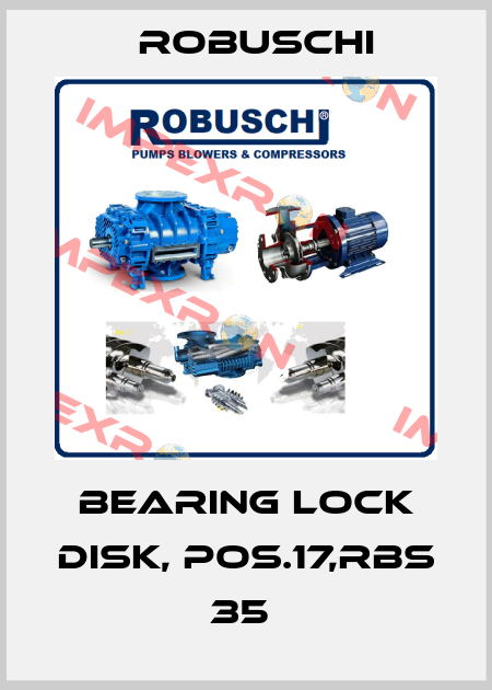 Bearing lock disk, Pos.17,RBS 35  Robuschi