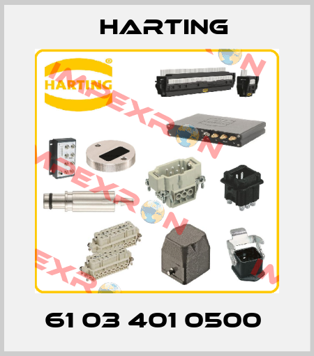 61 03 401 0500  Harting