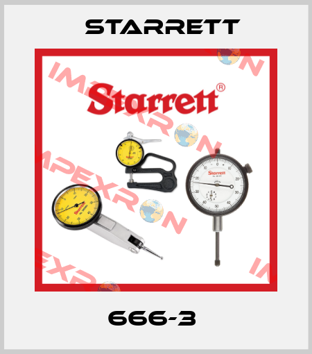 666-3  Starrett