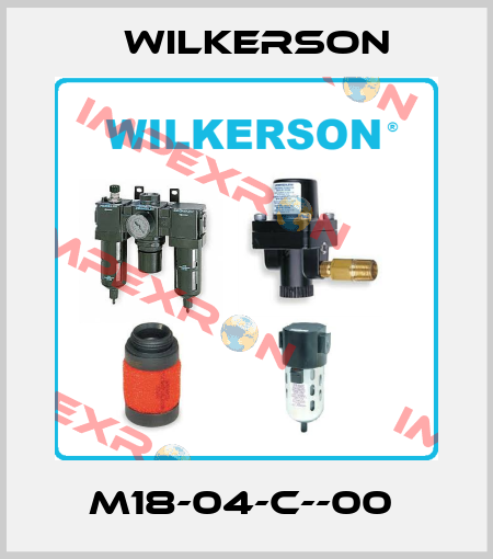M18-04-C--00  Wilkerson