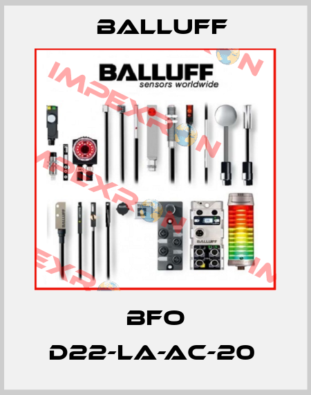 BFO D22-LA-AC-20  Balluff