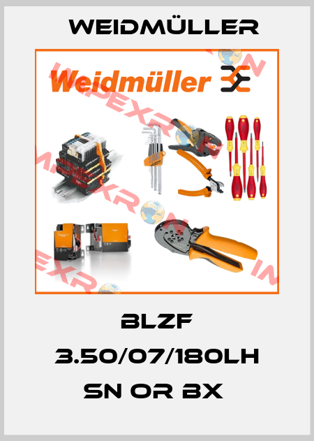 BLZF 3.50/07/180LH SN OR BX  Weidmüller