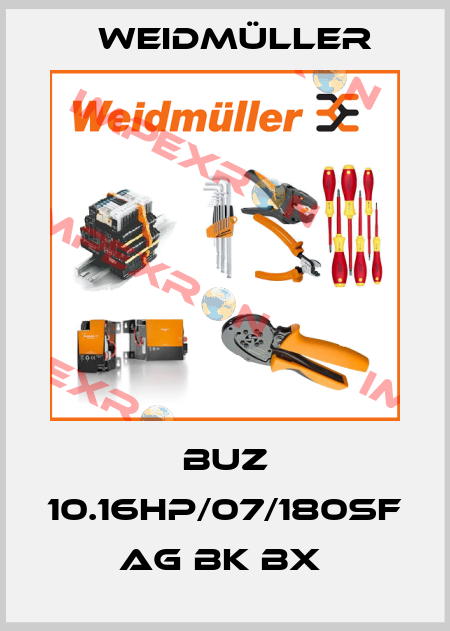 BUZ 10.16HP/07/180SF AG BK BX  Weidmüller