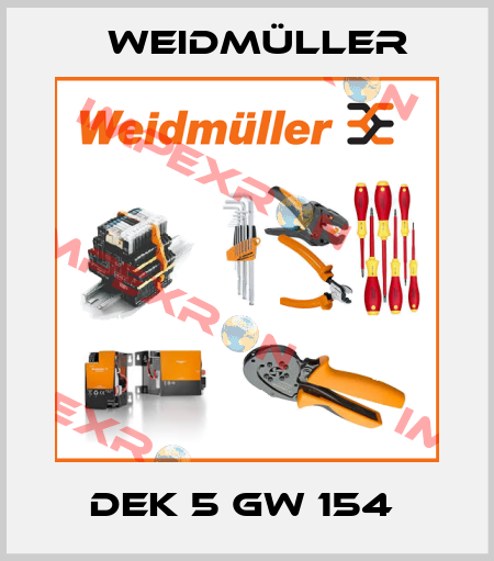 DEK 5 GW 154  Weidmüller