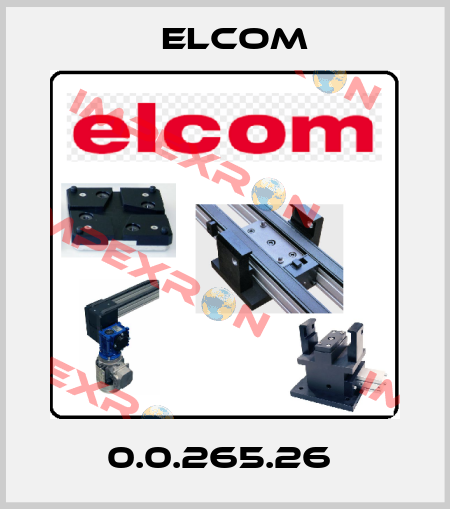 0.0.265.26  Elcom