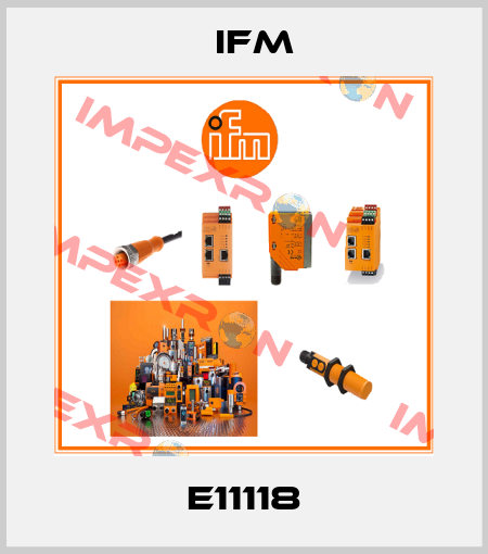 E11118 Ifm