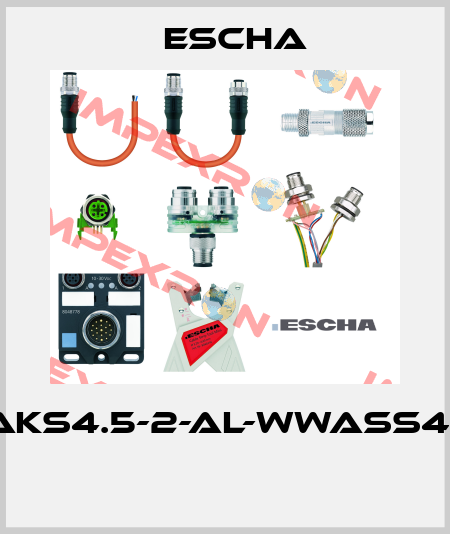 AL-WAKS4.5-2-AL-WWASS4.5/P01  Escha
