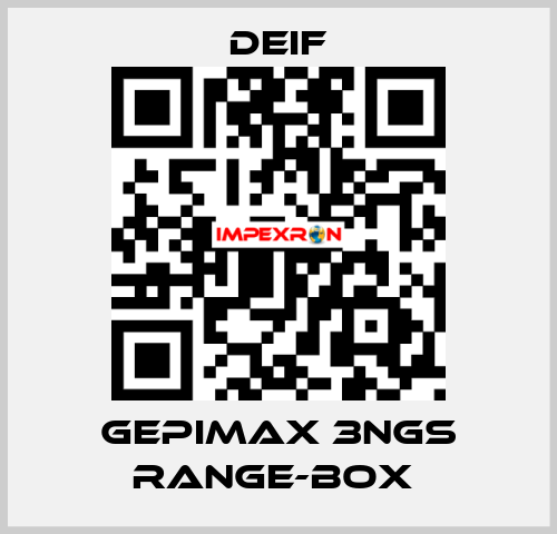 GEPIMAX 3NGS RANGE-BOX  Deif