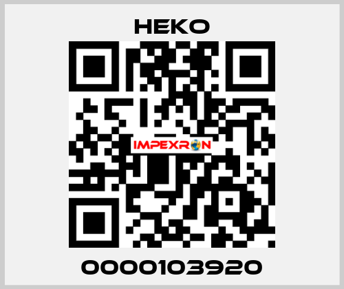 0000103920 HEKO