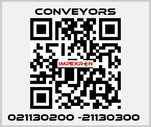 021130200 -21130300  Conveyors