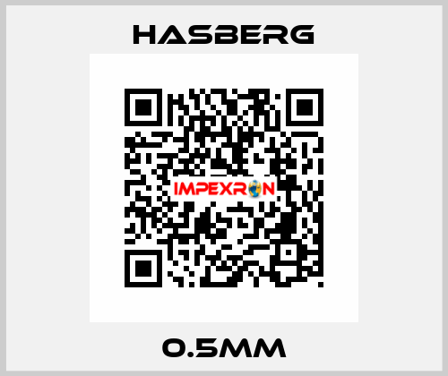0.5MM Hasberg