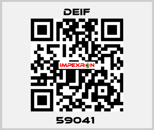 59041  Deif