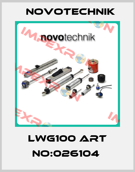 LWG100 ART NO:026104  Novotechnik