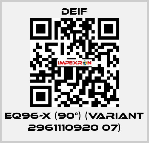 EQ96-x (90°) (Variant 2961110920 07) Deif