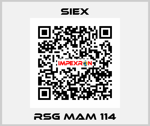 RSG MAM 114 SIEX