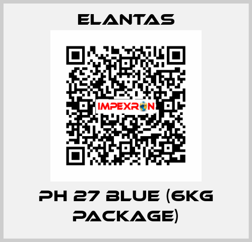 PH 27 blue (6kg package) ELANTAS