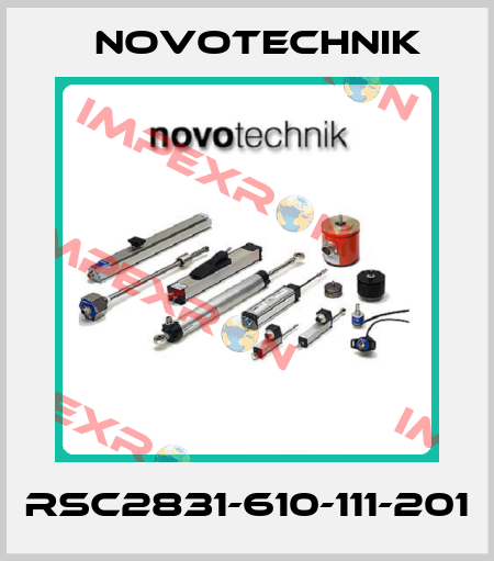 RSC2831-610-111-201 Novotechnik