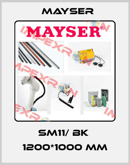 SM11/ BK  1200*1000 mm Mayser