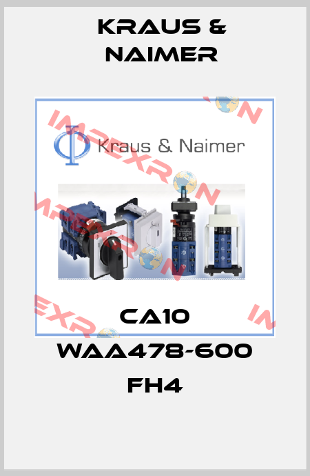 CA10 WAA478-600 FH4 Kraus & Naimer