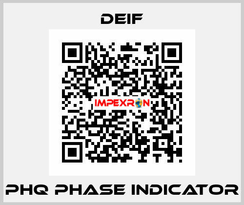 PHQ Phase Indicator Deif