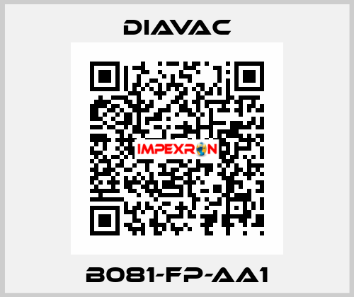 B081-FP-AA1 Diavac