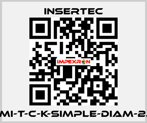 UMI-T-C-K-SIMPLE-DIAM-2.5 Insertec