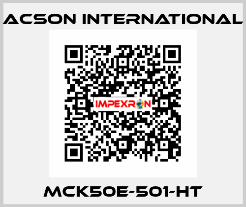 MCK50E-501-HT Acson International