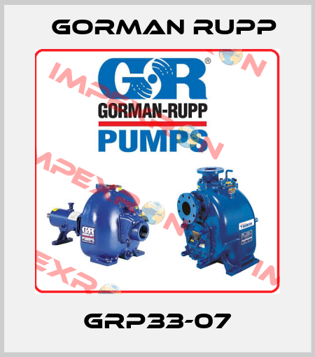 GRP33-07 Gorman Rupp