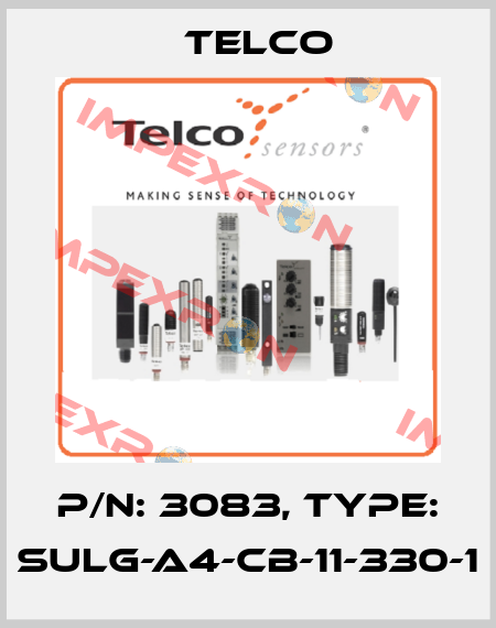 P/N: 3083, Type: SULG-A4-CB-11-330-1 Telco