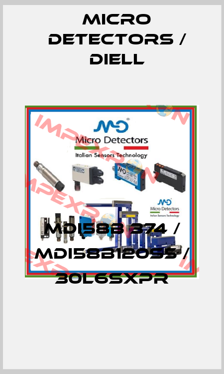 MDI58B 374 / MDI58B120S5 / 30L6SXPR
 Micro Detectors / Diell
