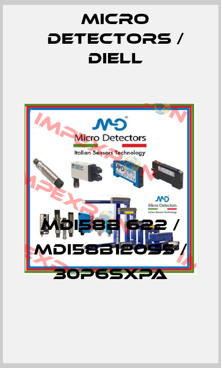 MDI58B 622 / MDI58B120S5 / 30P6SXPA
 Micro Detectors / Diell