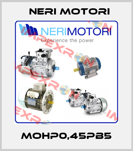 MOHP0,45PB5 Neri Motori