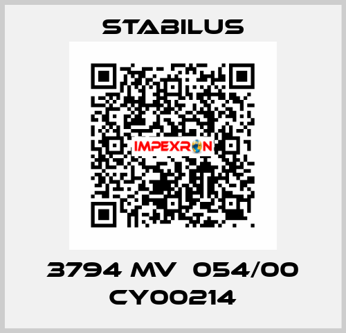 3794 MV  054/00 CY00214 Stabilus