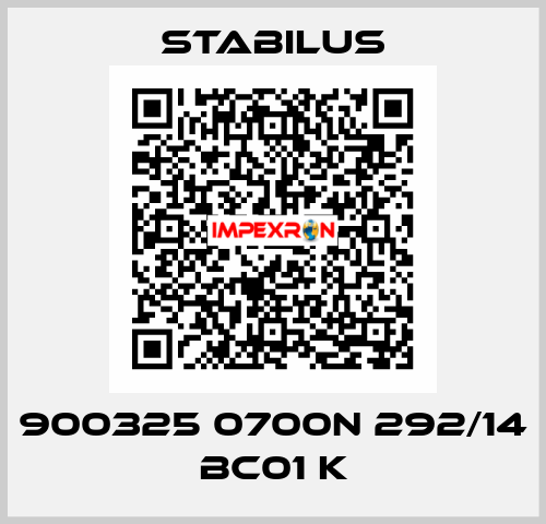 900325 0700N 292/14 BC01 K Stabilus