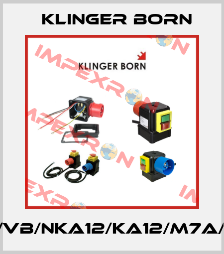 K400/VB/NKA12/KA12/M7A/220V Klinger Born