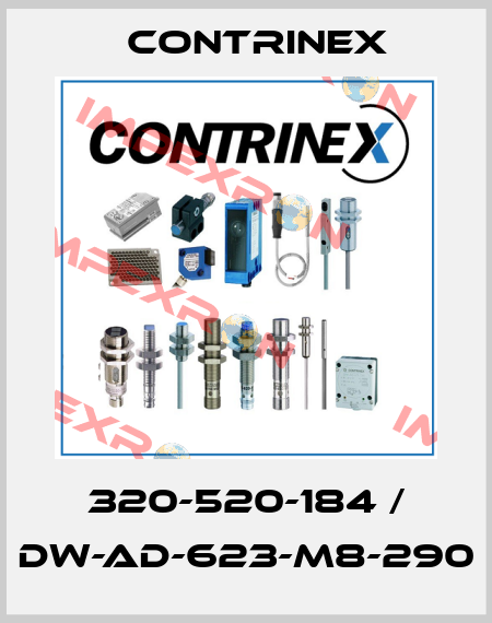 320-520-184 / DW-AD-623-M8-290 Contrinex
