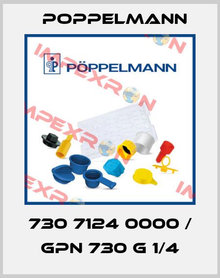 730 7124 0000 / GPN 730 G 1/4 Poppelmann