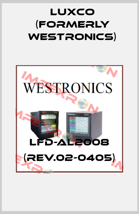 LFD-AL2008 (Rev.02-0405) Luxco (formerly Westronics)