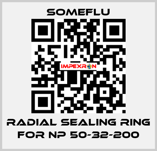 RADIAL SEALING RING for NP 50-32-200 SOMEFLU