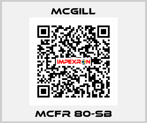 MCFR 80-SB McGill